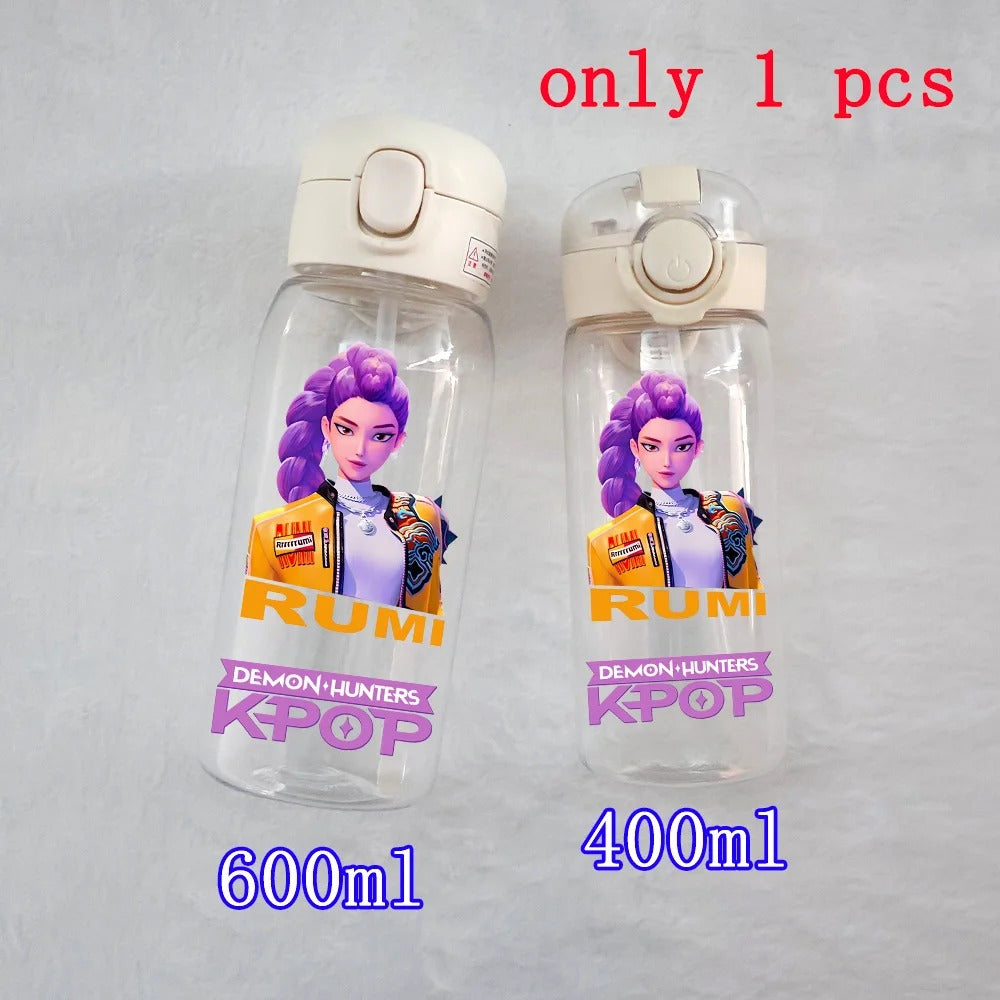 400ML-600ML K-pop Drinking Bottle School Hendrix Gourde.