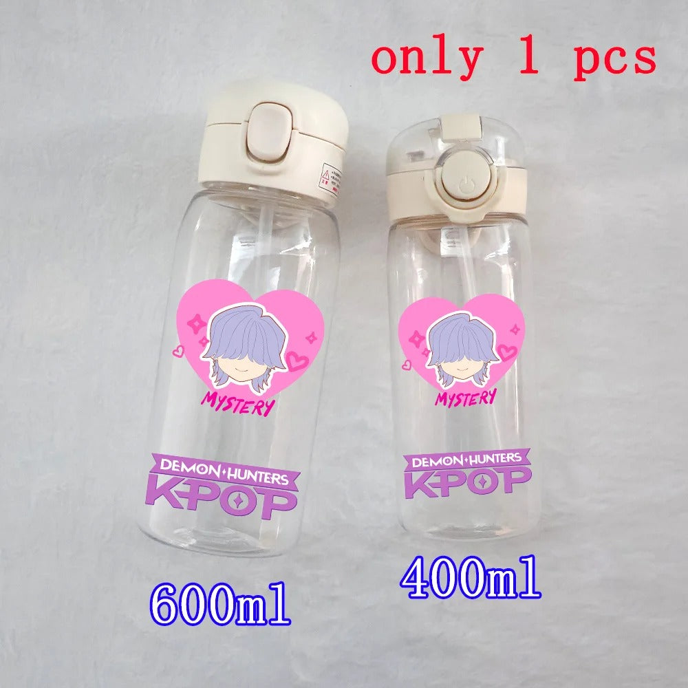 400ML-600ML K-pop Drinking Bottle School Hendrix Gourde.