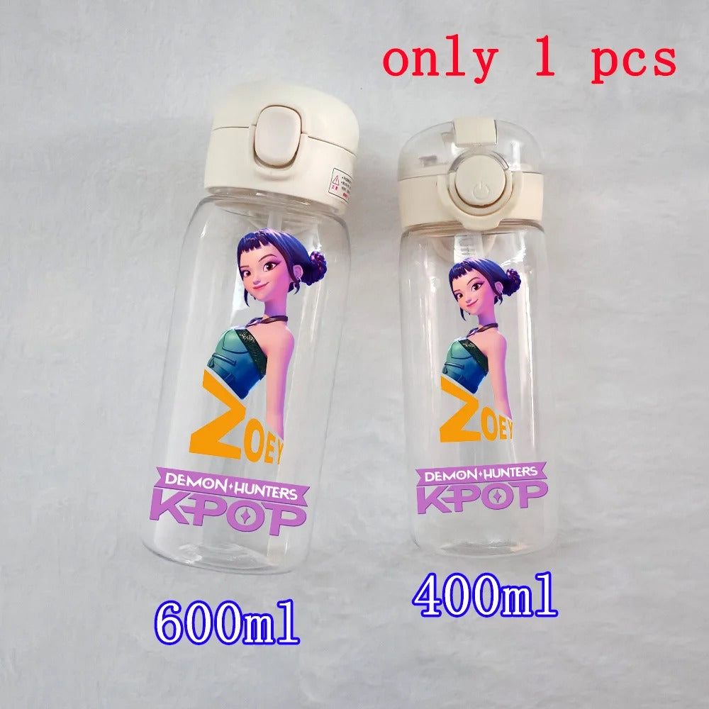 400ML-600ML K-pop Drinking Bottle School Hendrix Gourde.