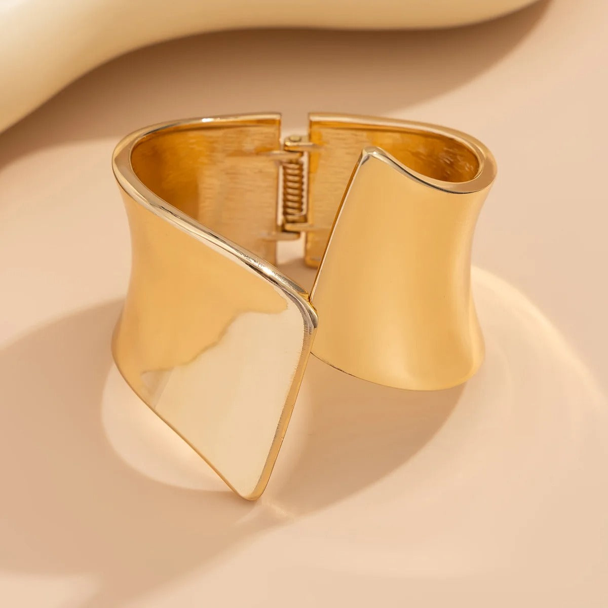 Alloy Open Cuff Bracelet Bangles