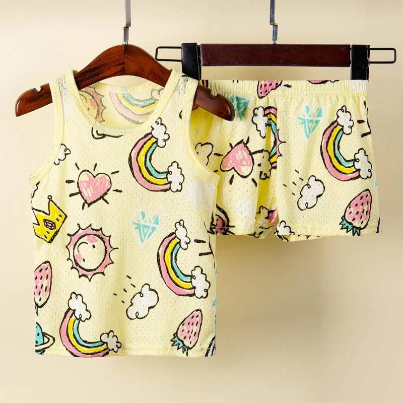 Cartoon Children's Dinosaur Pajamas Sleepwear Kids.