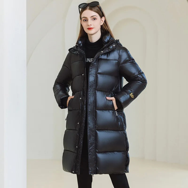 Winter Coat Comfortable Casual Style Polyester Fabric Coat.