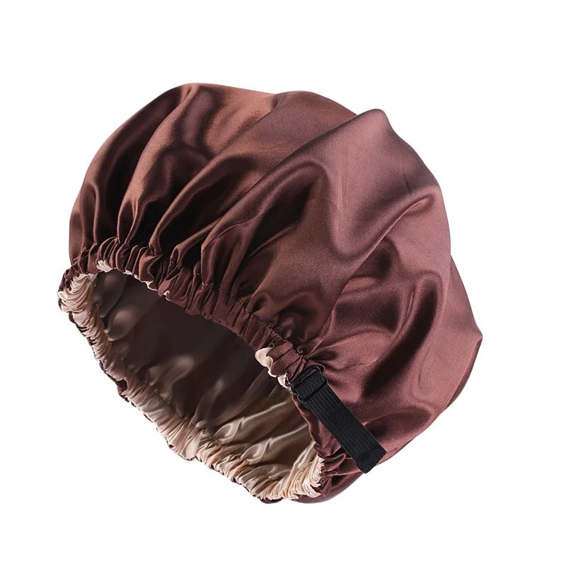 Curly Hair Bonnets Double Layer