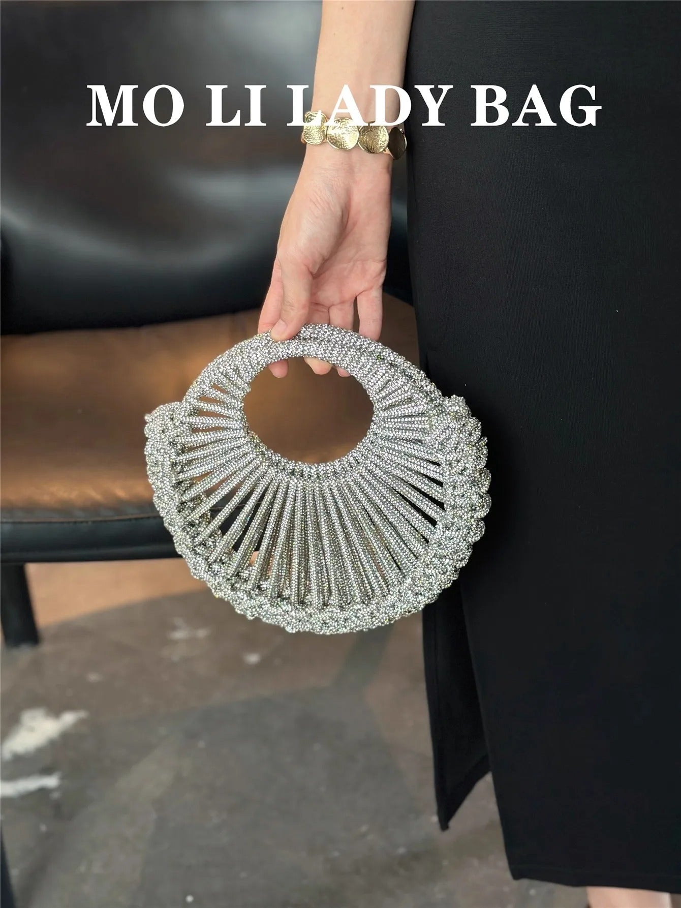 hiny Diamond Clutch Purse