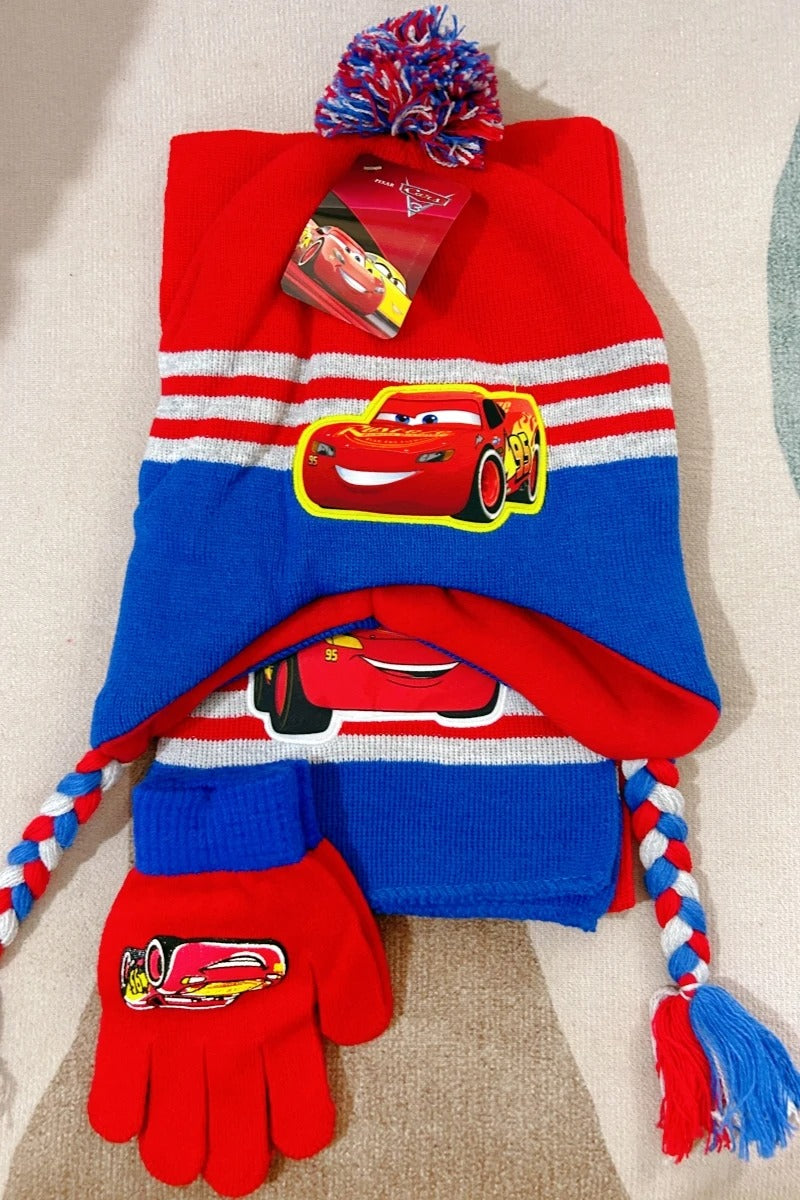 3pcs/set 4-8Years New Autumn Winter Children's Hats