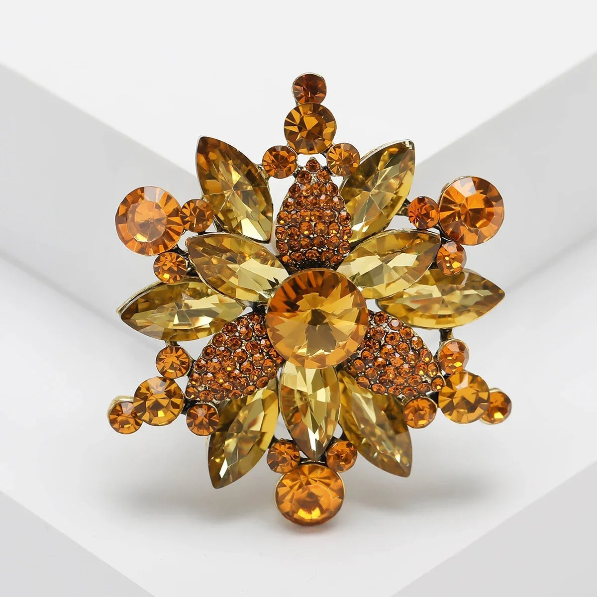 Snowflake Pins Banquet Brooches for Women