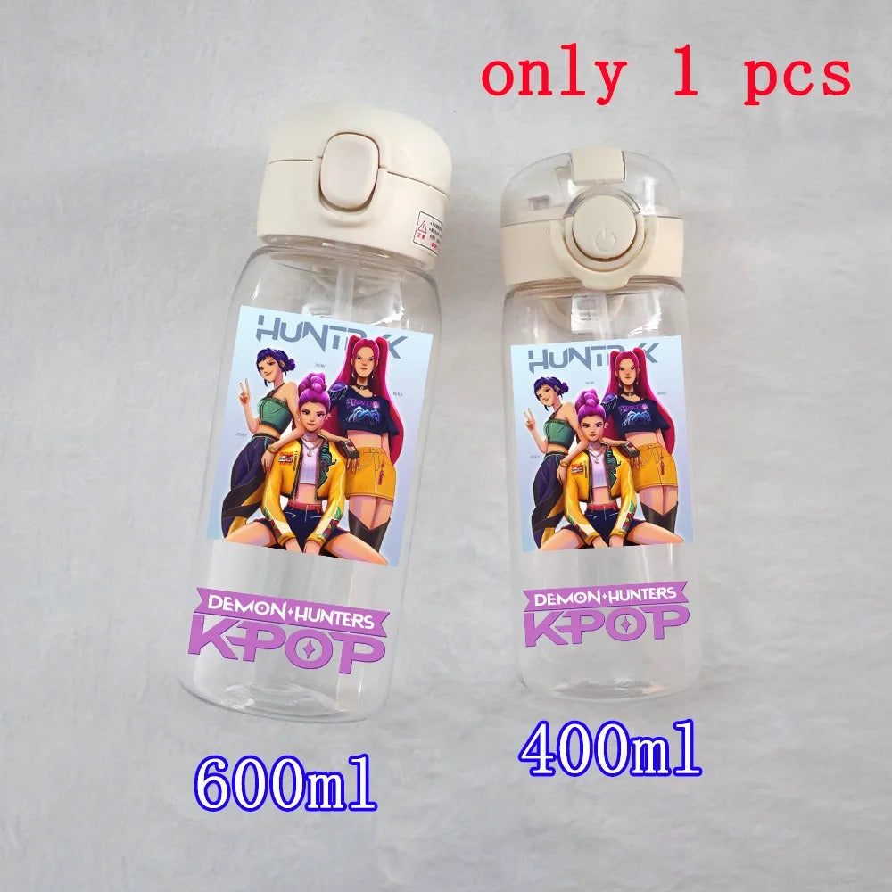 400ML-600ML K-pop Drinking Bottle School Hendrix Gourde.