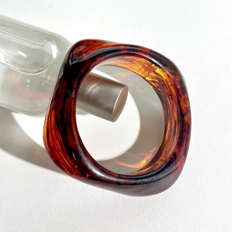 Acrylic Chunky Bangles for Women