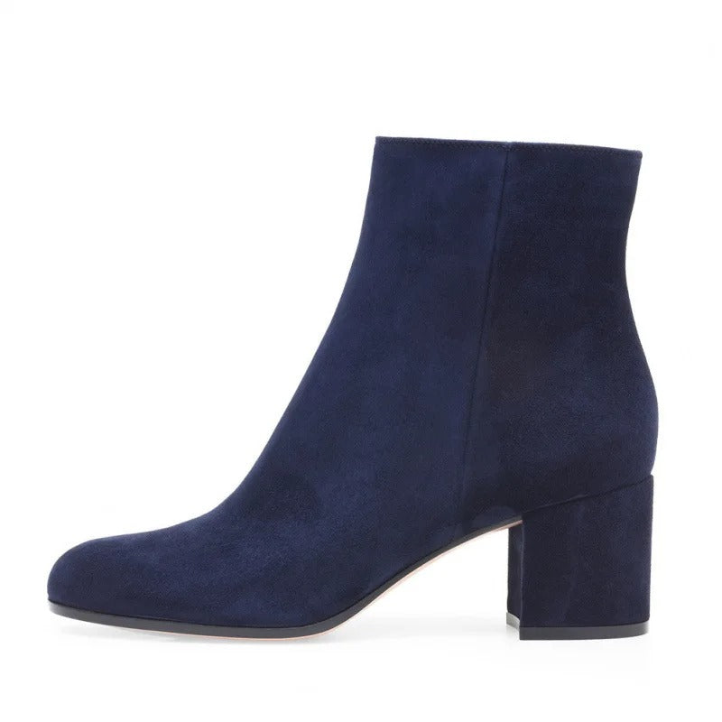 Women's round Toe Ankle Boots