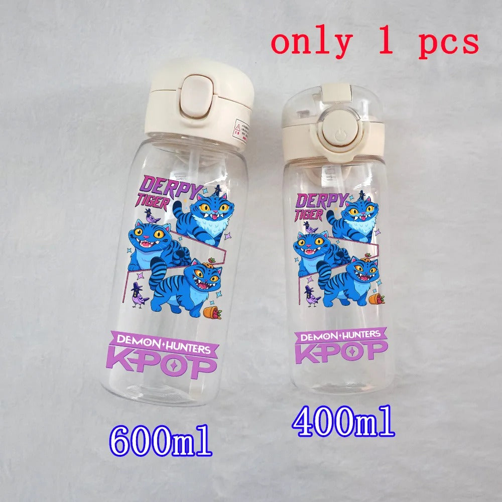 400ML-600ML K-pop Drinking Bottle School Hendrix Gourde.