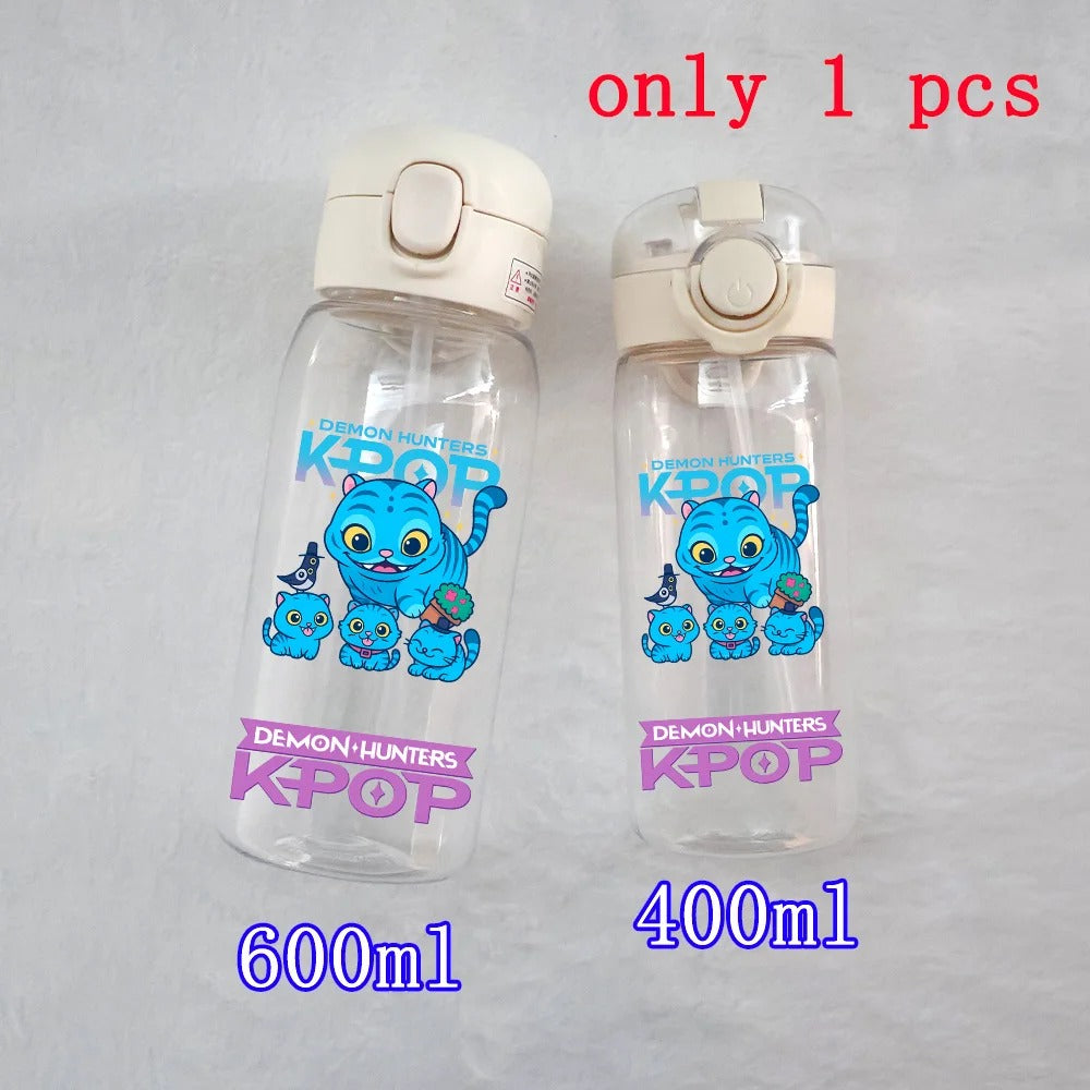 400ML-600ML K-pop Drinking Bottle School Hendrix Gourde.