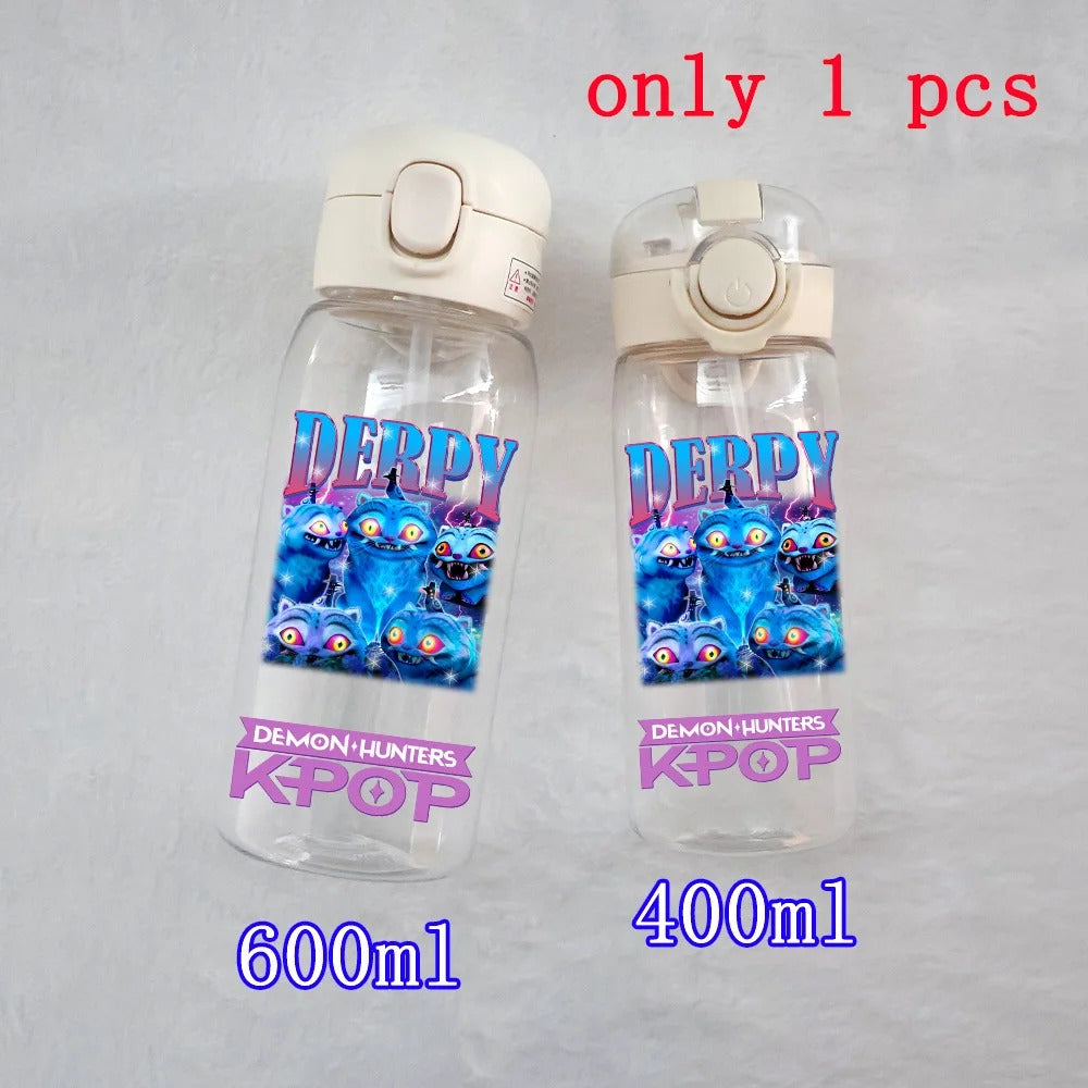 400ML-600ML K-pop Drinking Bottle School Hendrix Gourde.