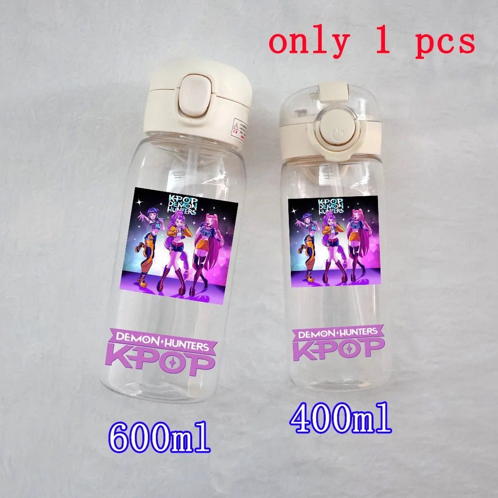 400ML-600ML K-pop Drinking Bottle School Hendrix Gourde.