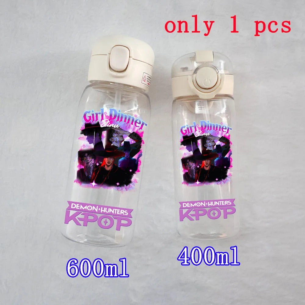400ML-600ML K-pop Drinking Bottle School Hendrix Gourde.