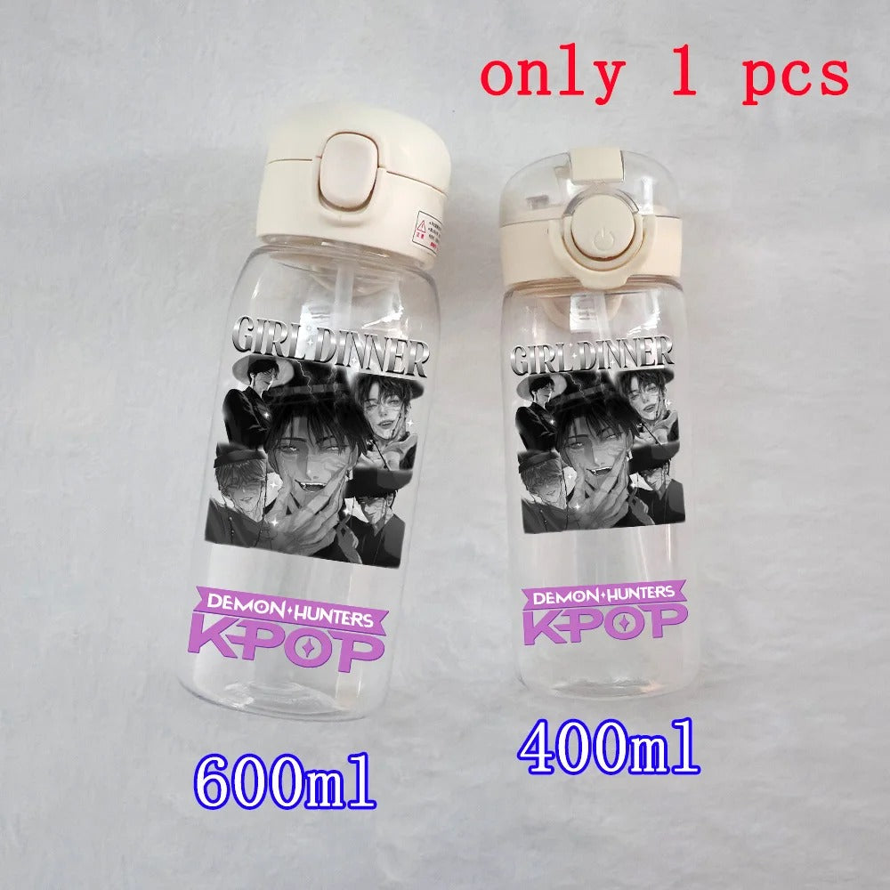 400ML-600ML K-pop Drinking Bottle School Hendrix Gourde.