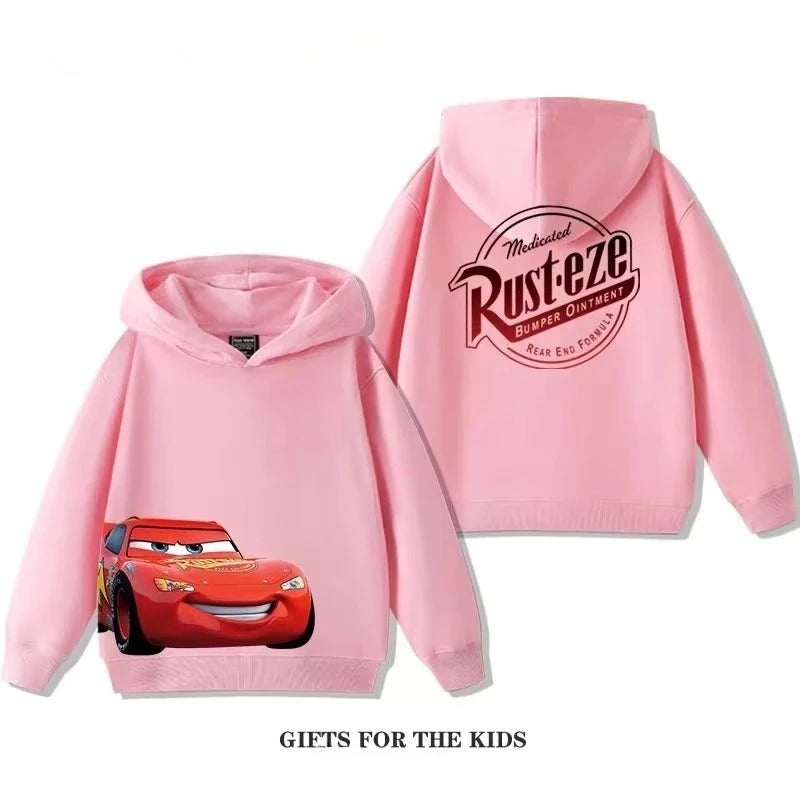 Winter Casual Top Racing Cars Lightning McQueen