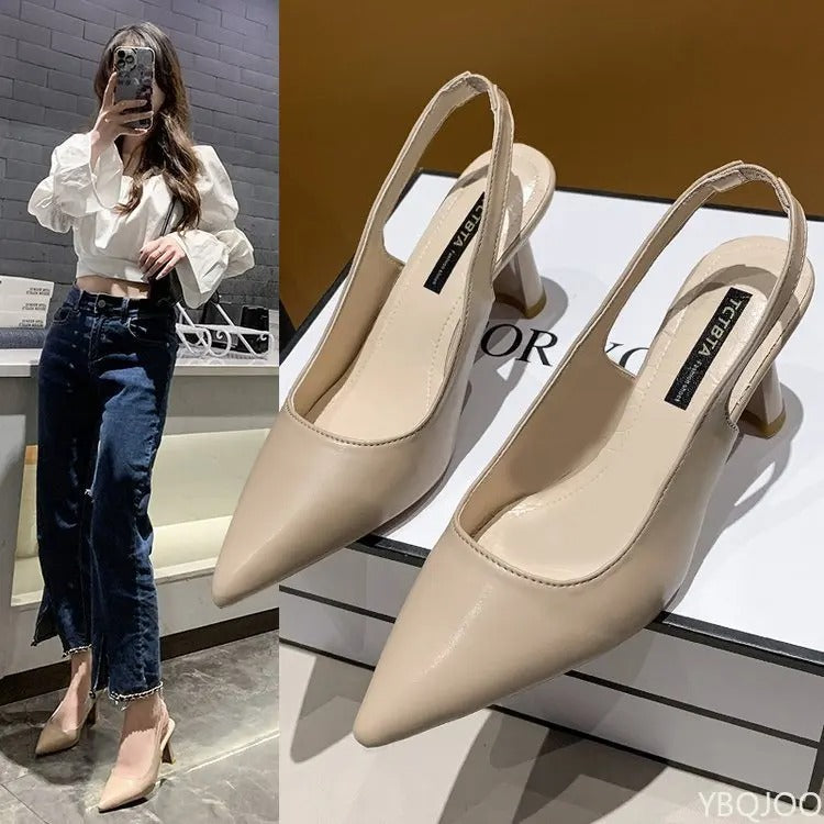 Casual Shallow mouth shoe high heels