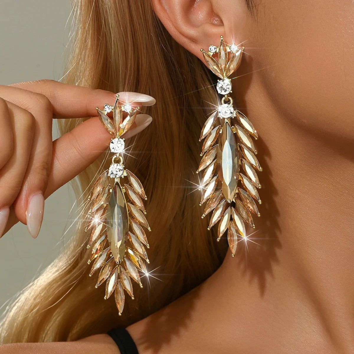 earrings suitable for dinner parties.