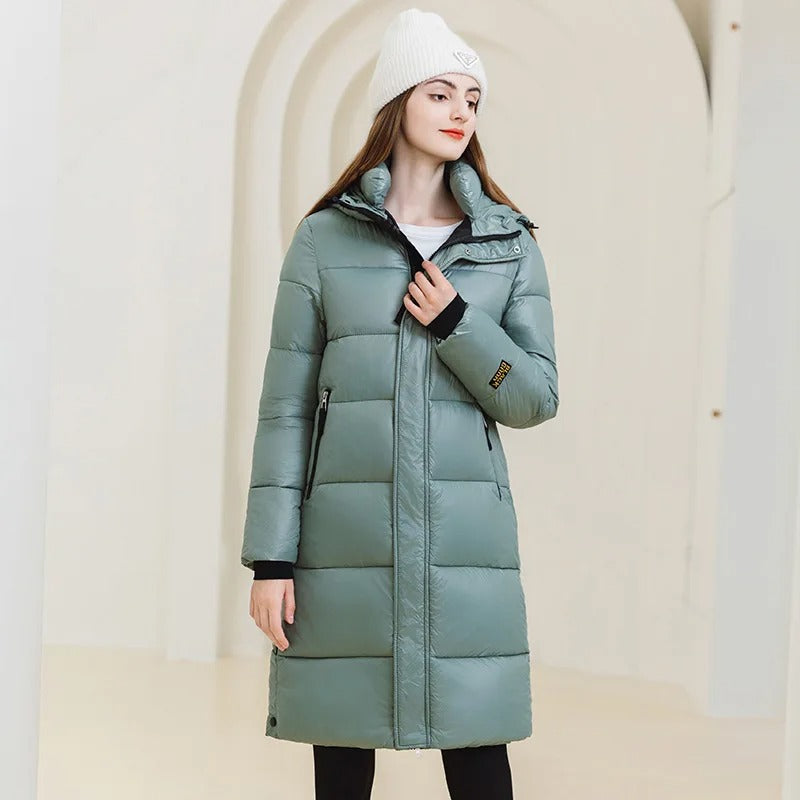 Winter Coat Comfortable Casual Style Polyester Fabric Coat.