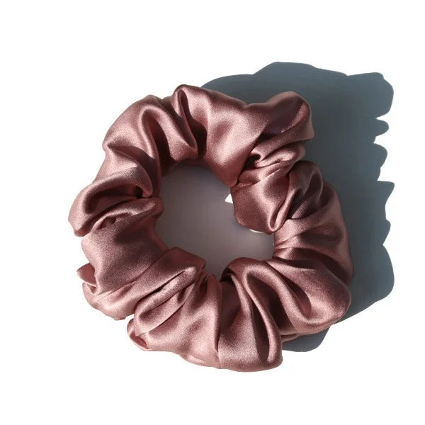 Pure Mulberry Silk Large Scrunchies Rubber Bands