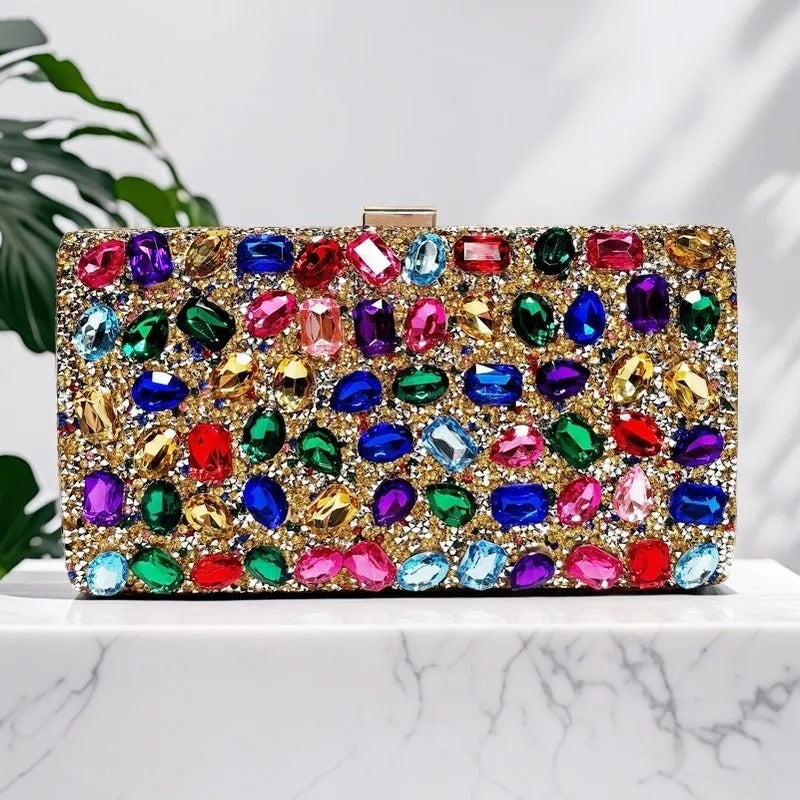 Women's Handbag Crystal Shiny Rhinestones Diamond Evening Bag
