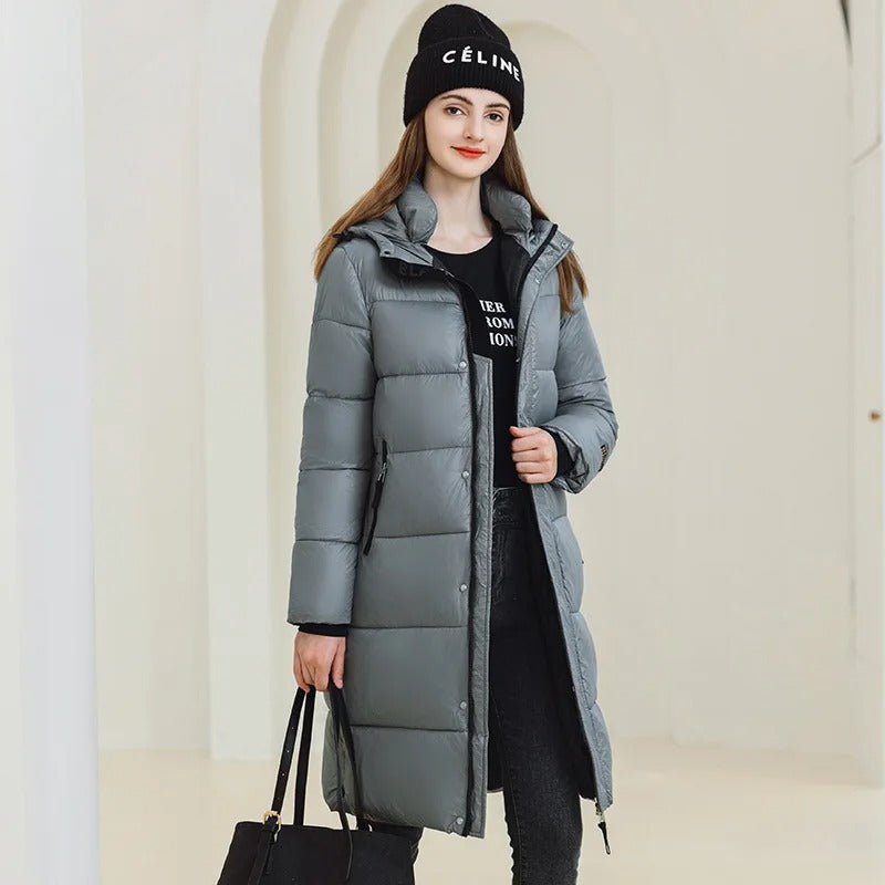 Winter Coat Comfortable Casual Style Polyester Fabric Coat.