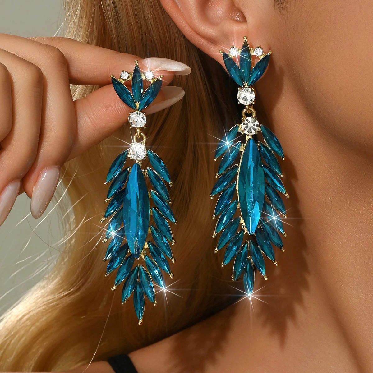 earrings suitable for dinner parties.