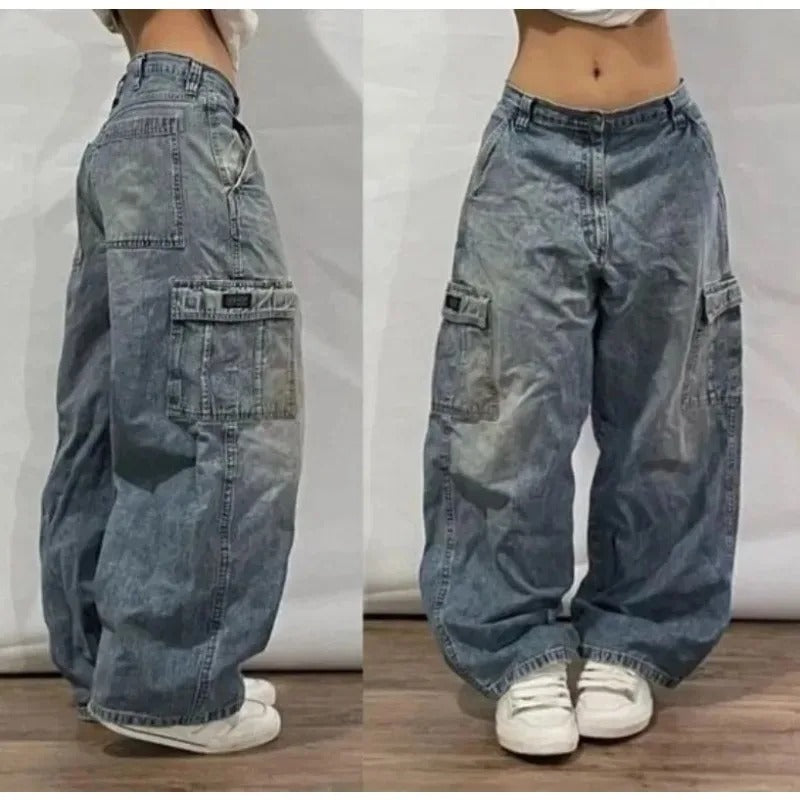 Over sized jean female
