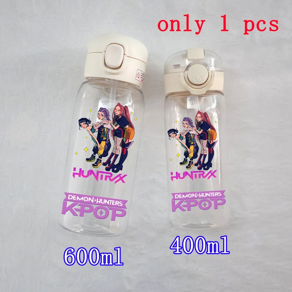 400ML-600ML K-pop Drinking Bottle School Hendrix Gourde.