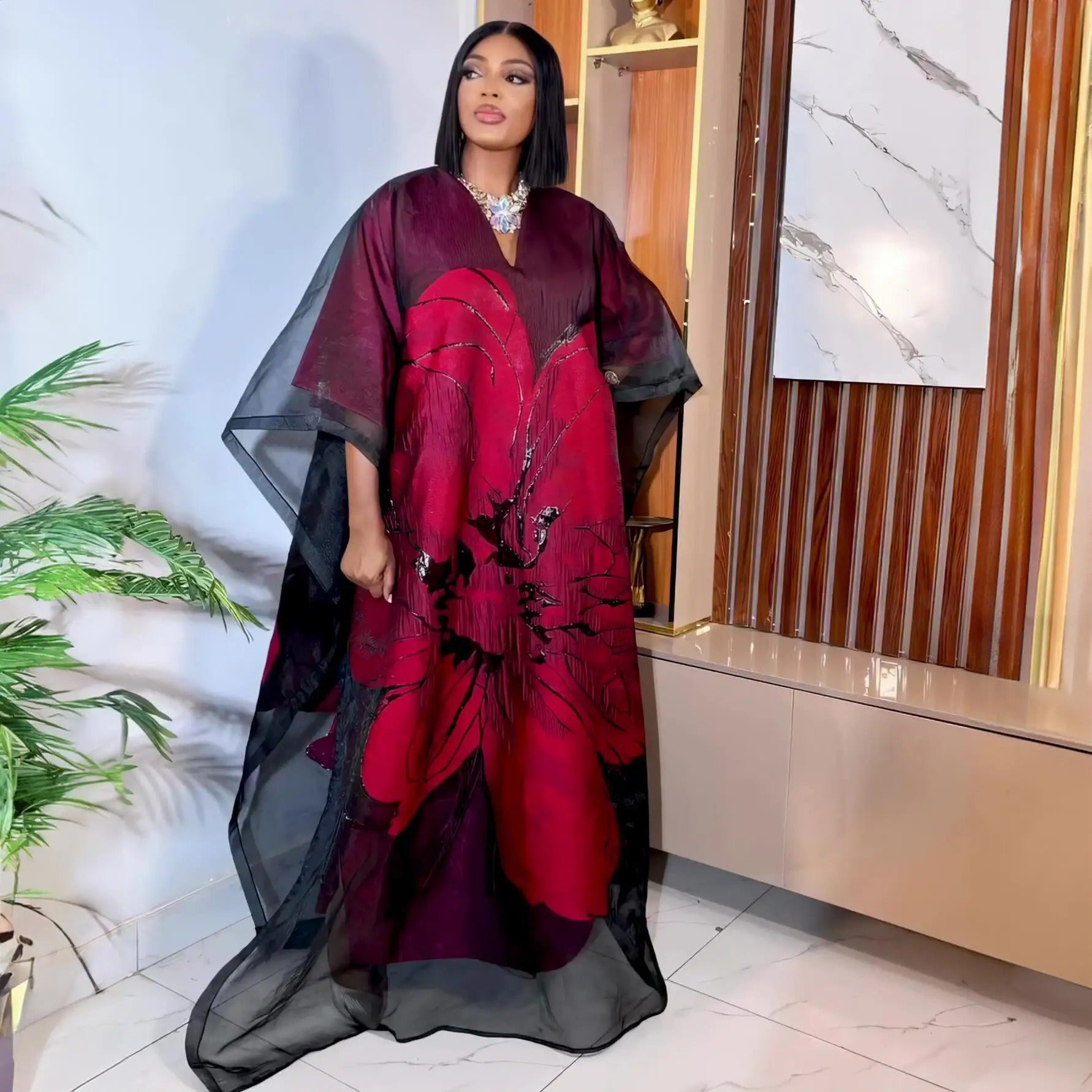 New Design African dresses for woman Embroidery Clothing African dresses.