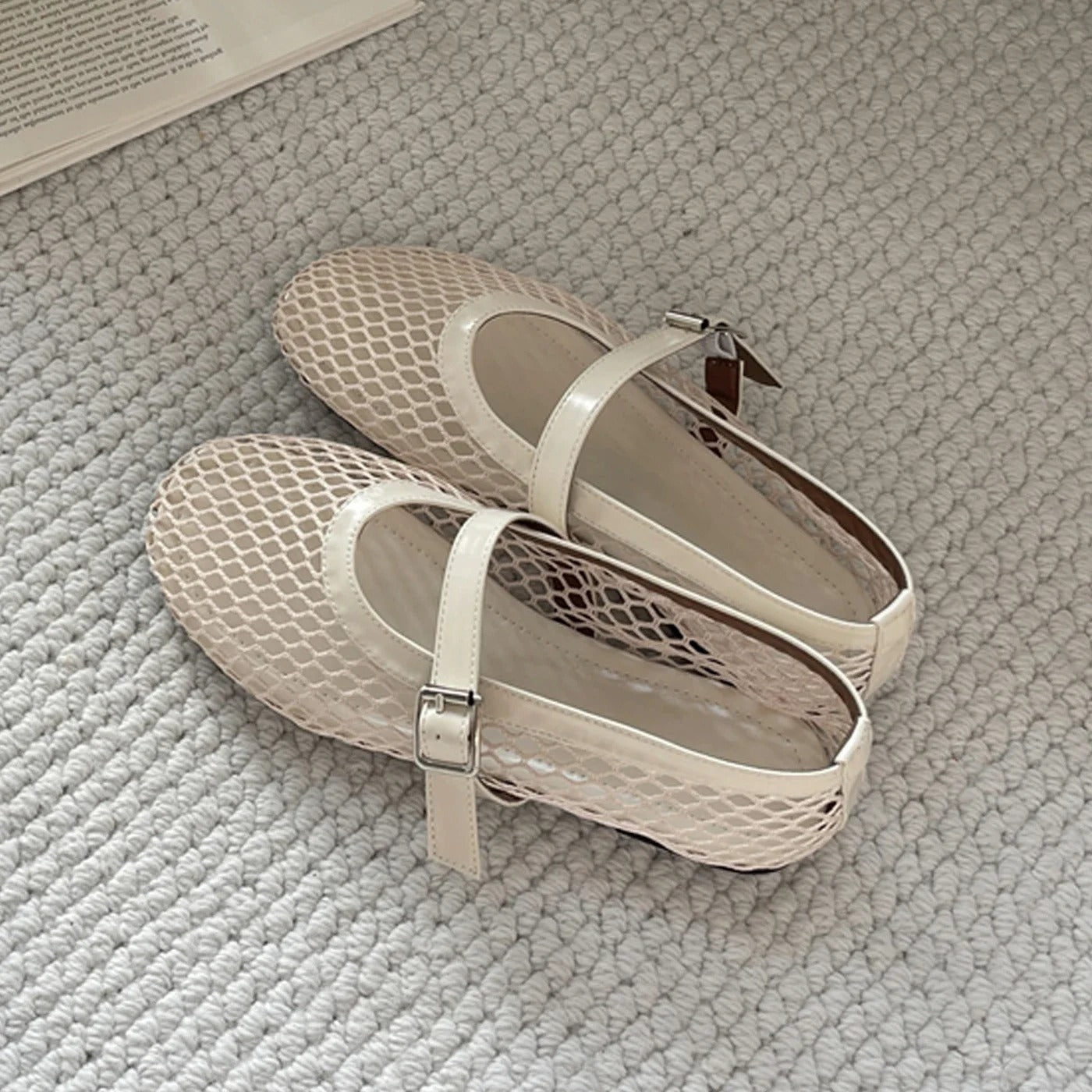 Designer Cozy Mesh Heels Women