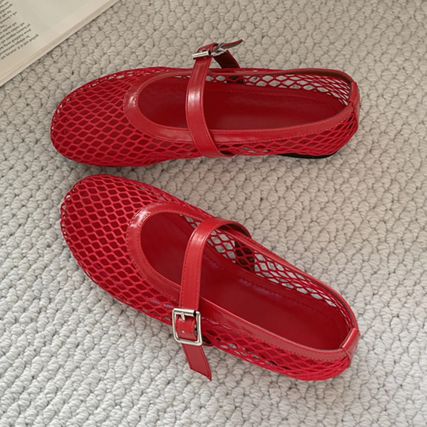 Designer Cozy Mesh Heels Women