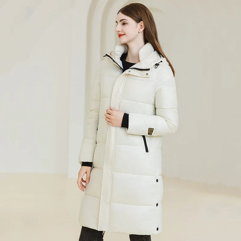 Winter Coat Comfortable Casual Style Polyester Fabric Coat.