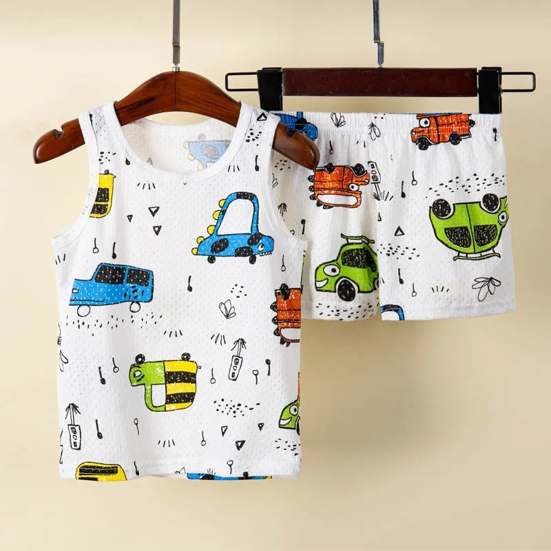 Cartoon Children's Dinosaur Pajamas Sleepwear Kids.