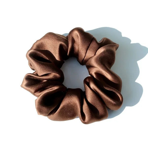 Pure Mulberry Silk Large Scrunchies Rubber Bands