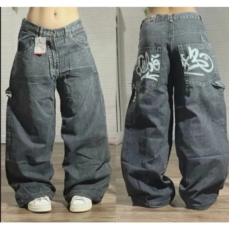 Over sized jean female