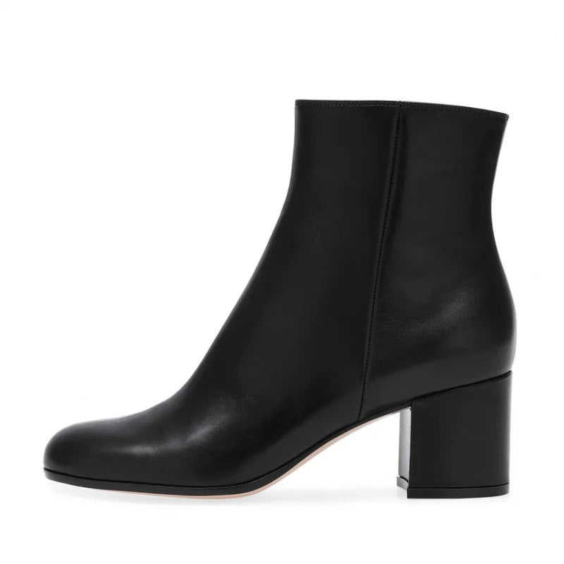 Women's round Toe Ankle Boots