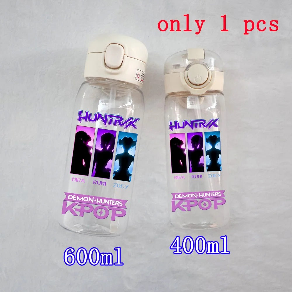400ML-600ML K-pop Drinking Bottle School Hendrix Gourde.
