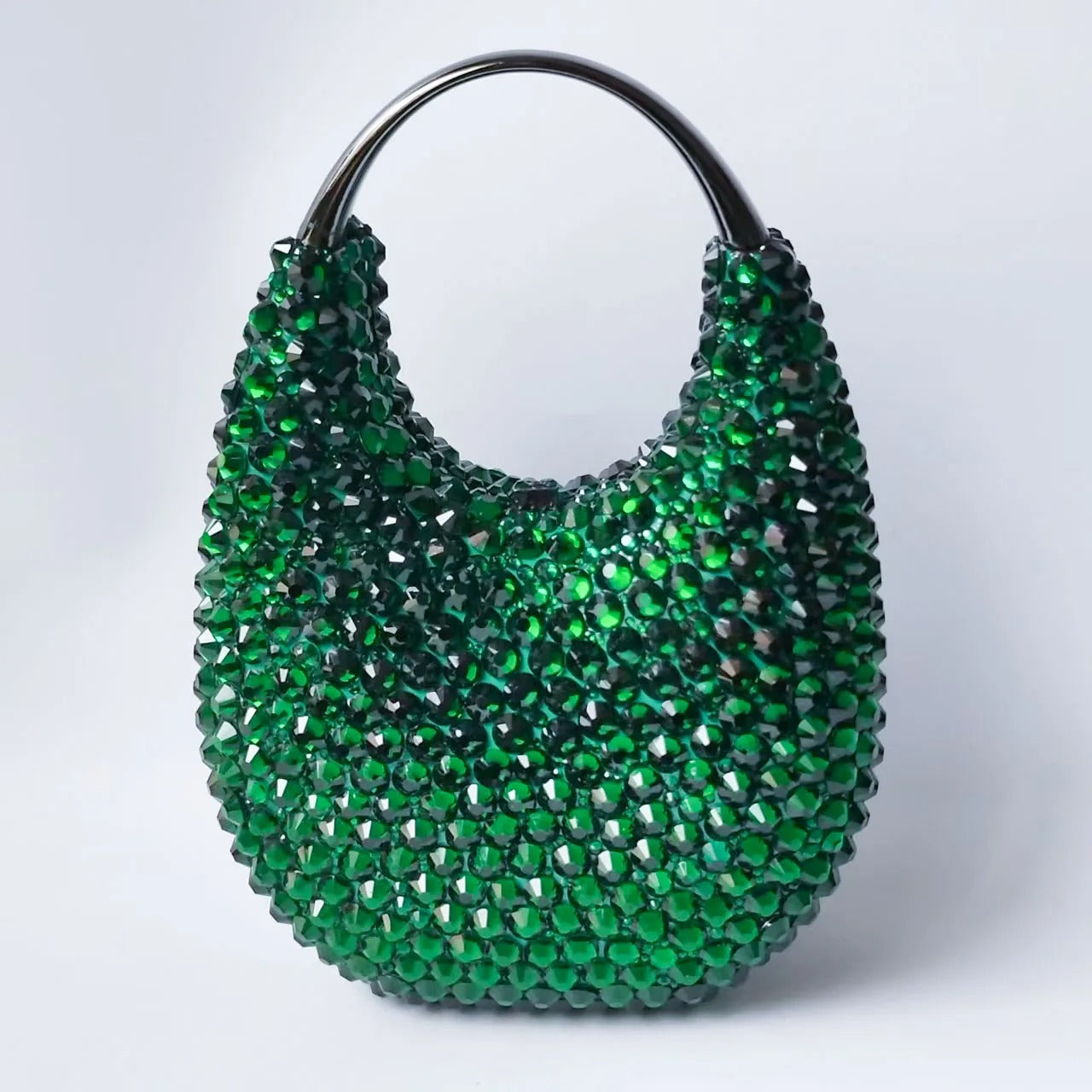Lady Crystal Clutches Diamonds Chain Evening Bag