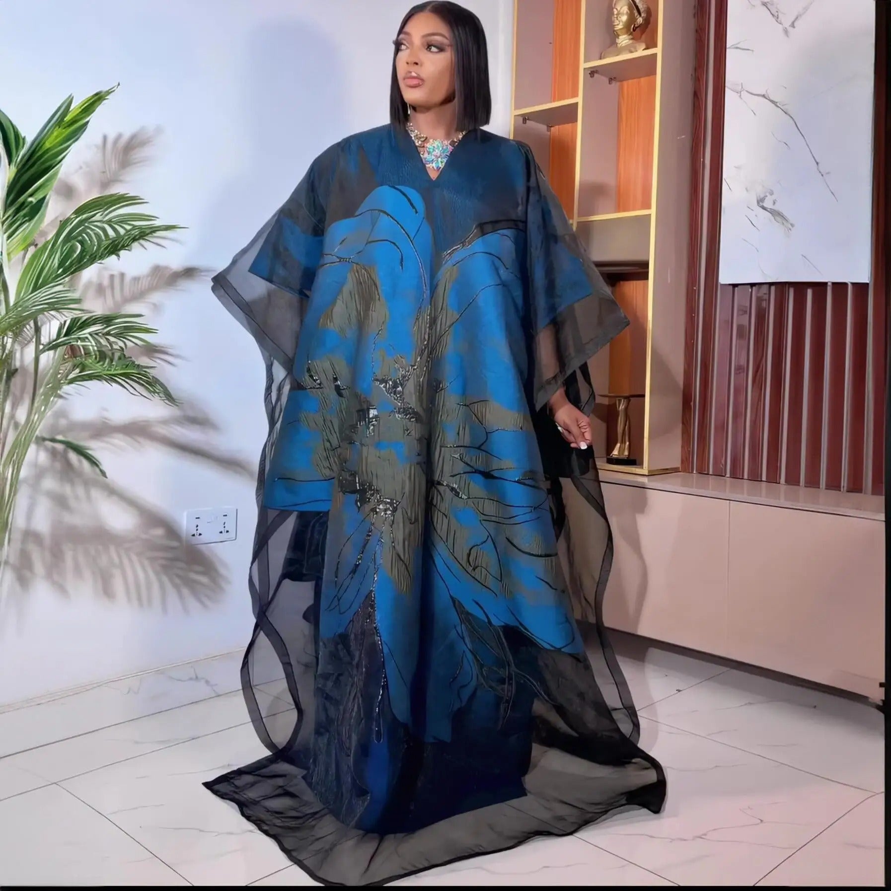 New Design African dresses for woman Embroidery Clothing African dresses.