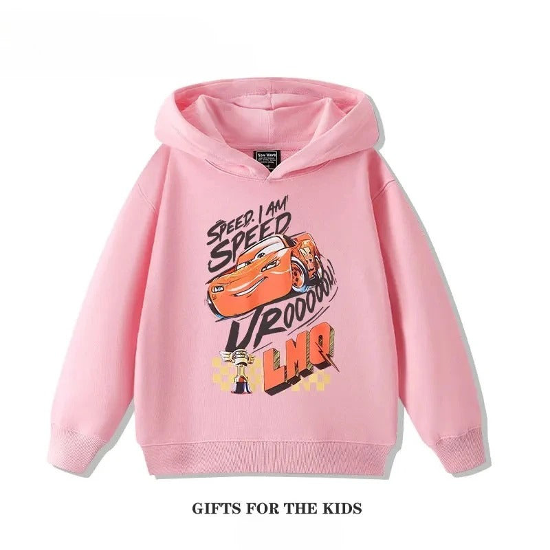 Winter Casual Top Racing Cars Lightning McQueen