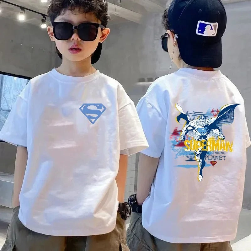 Summer children's crew-neck short-sleeved top -shirt