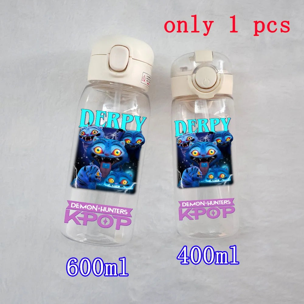 400ML-600ML K-pop Drinking Bottle School Hendrix Gourde.