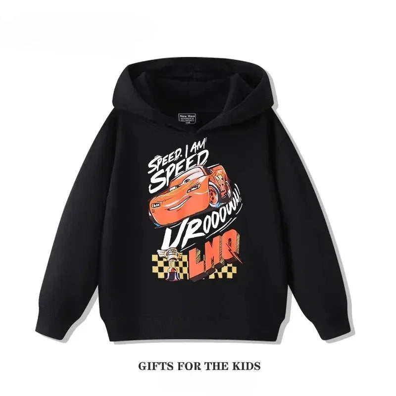Winter Casual Top Racing Cars Lightning McQueen