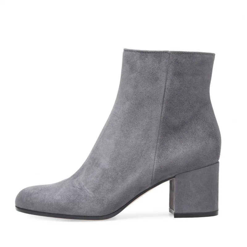 Women's round Toe Ankle Boots