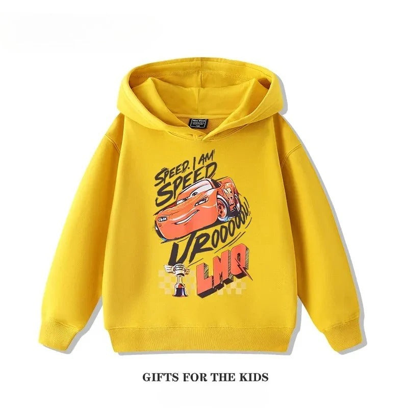 Winter Casual Top Racing Cars Lightning McQueen