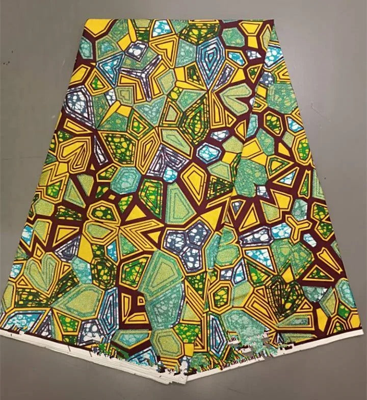 Ankara Fabric 6 Yards African Fabric for Party Dress