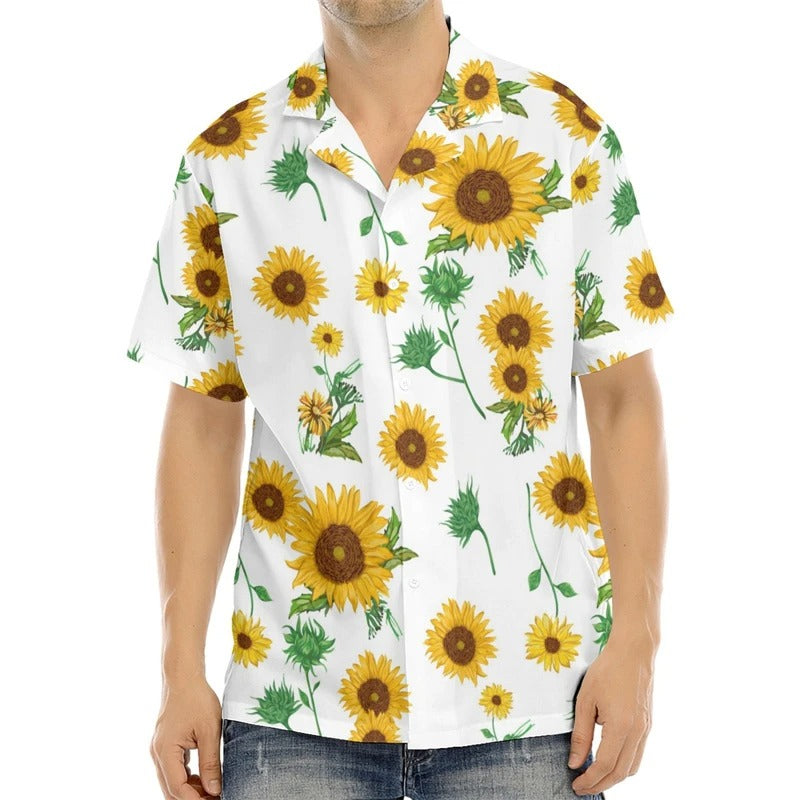Men's shirt pattern shirt printed shirt