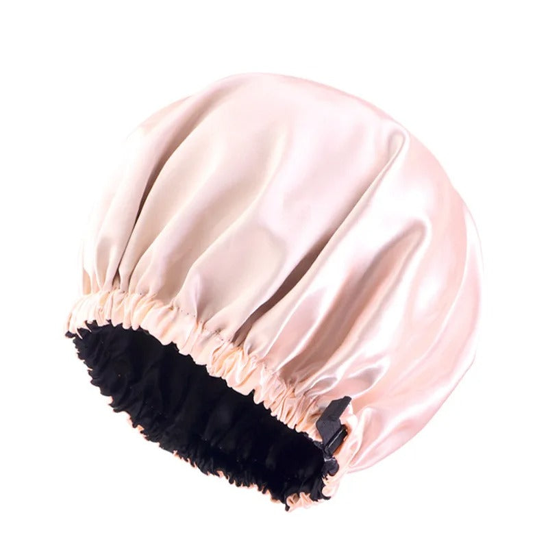 Curly Hair Bonnets Double Layer