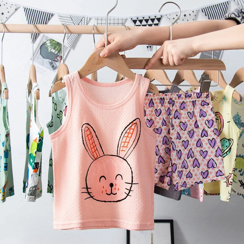 Cartoon Children's Dinosaur Pajamas Sleepwear Kids.